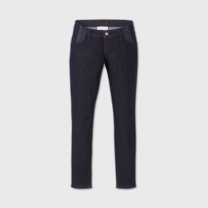 Isabel maternity jeans/ jeggings dark rinse wash